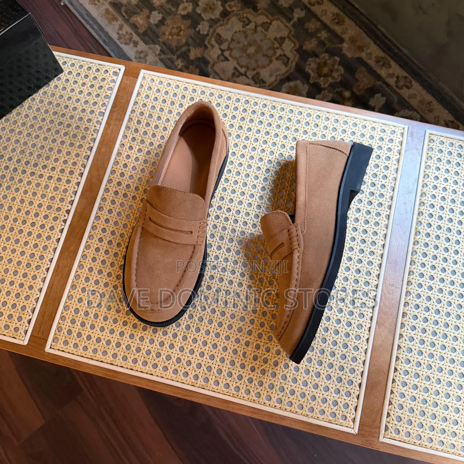 The Brown Split Suede Loafers