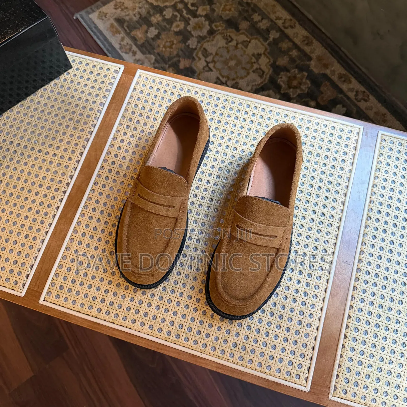 The Brown Split Suede Loafers