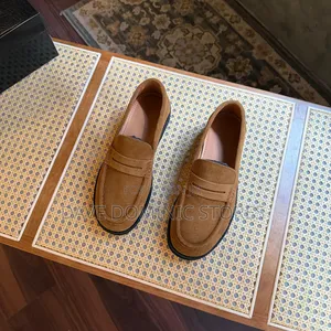 The Brown Split Suede Loafers