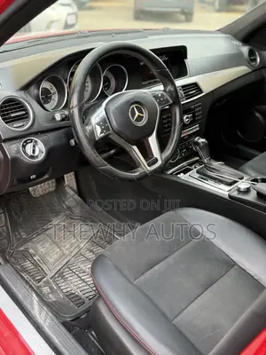 Mercedes-Benz C300 Sport 4Matic Sedan AWD (3.5L 6cyl 7A) 2013 Red