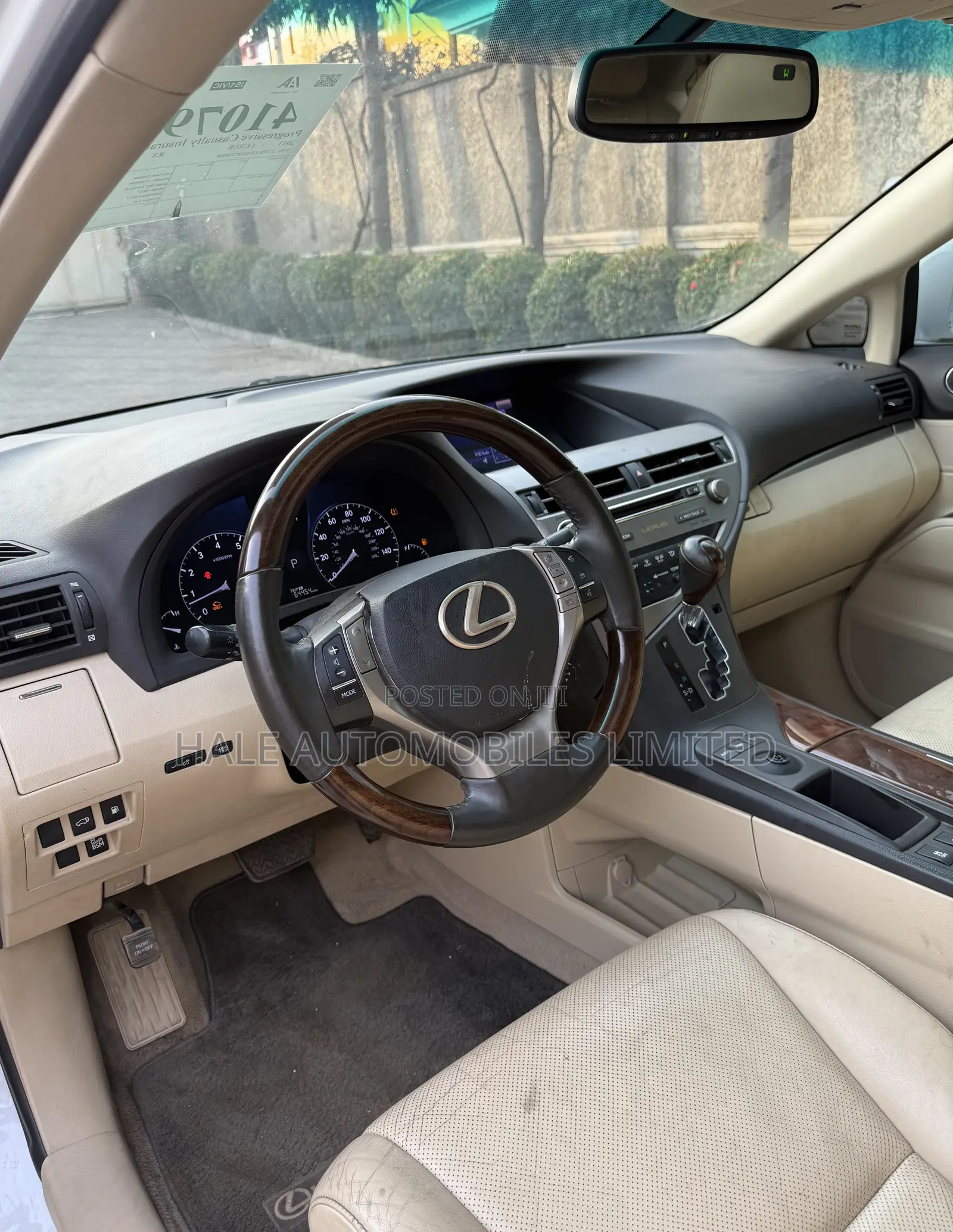 Lexus RX 350 AWD 2013 White