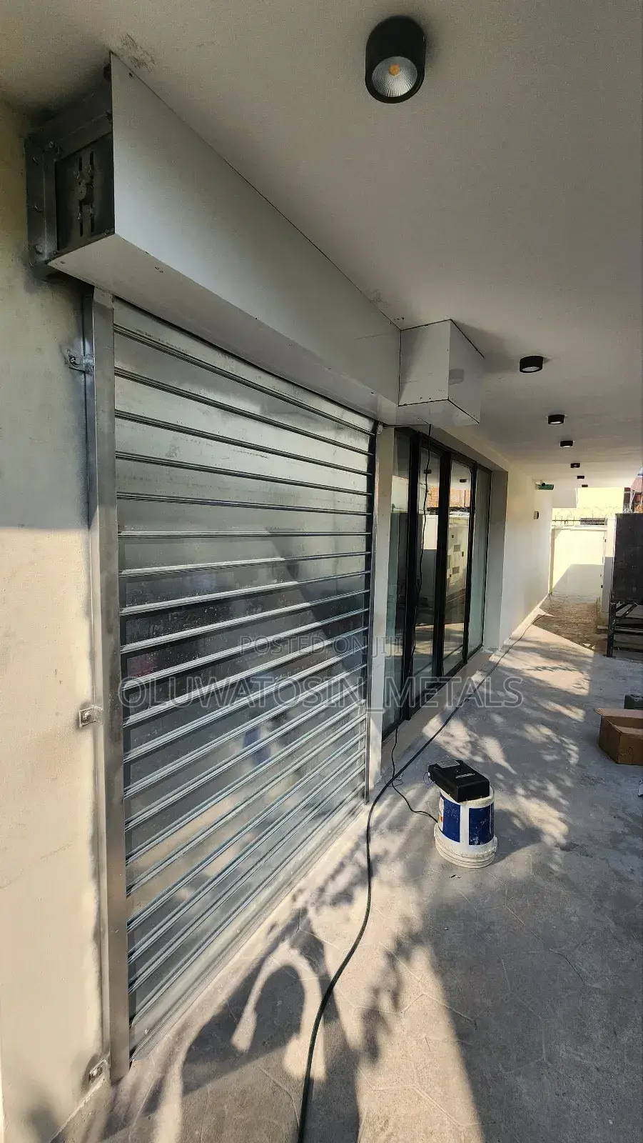 Automated Roller Shutter Door