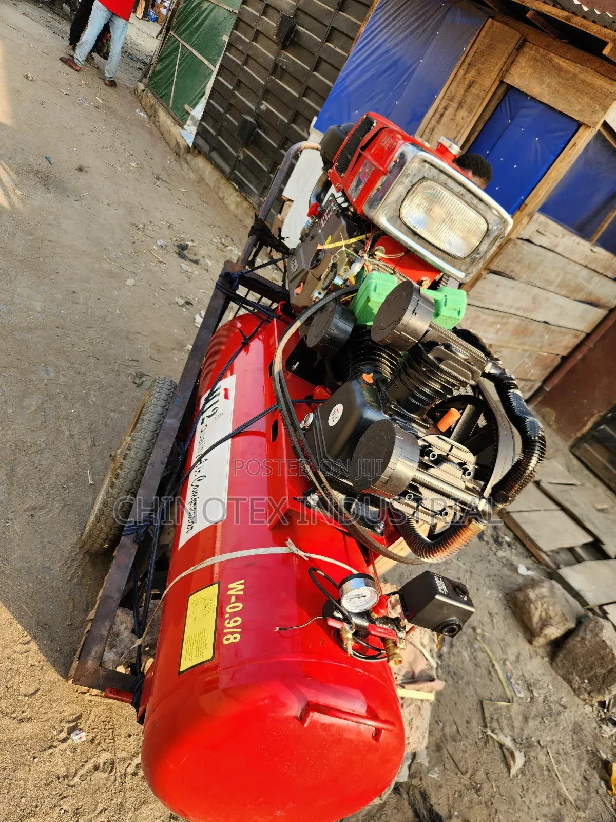 Diesel Drive 300l Air Compressor Machine
