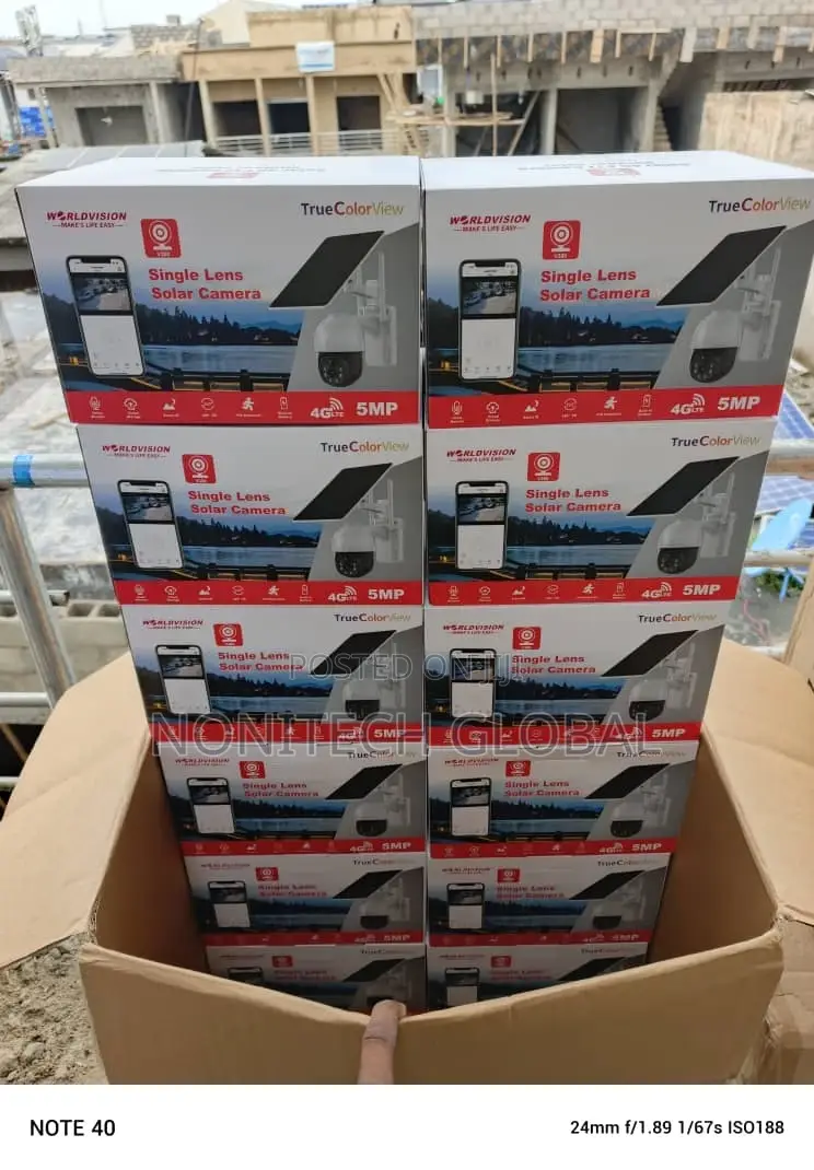 V380 Single Len PTZ Solar Camera