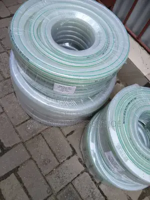 Original White Transparent PVC Hose – Flexible, Durable All Sizes