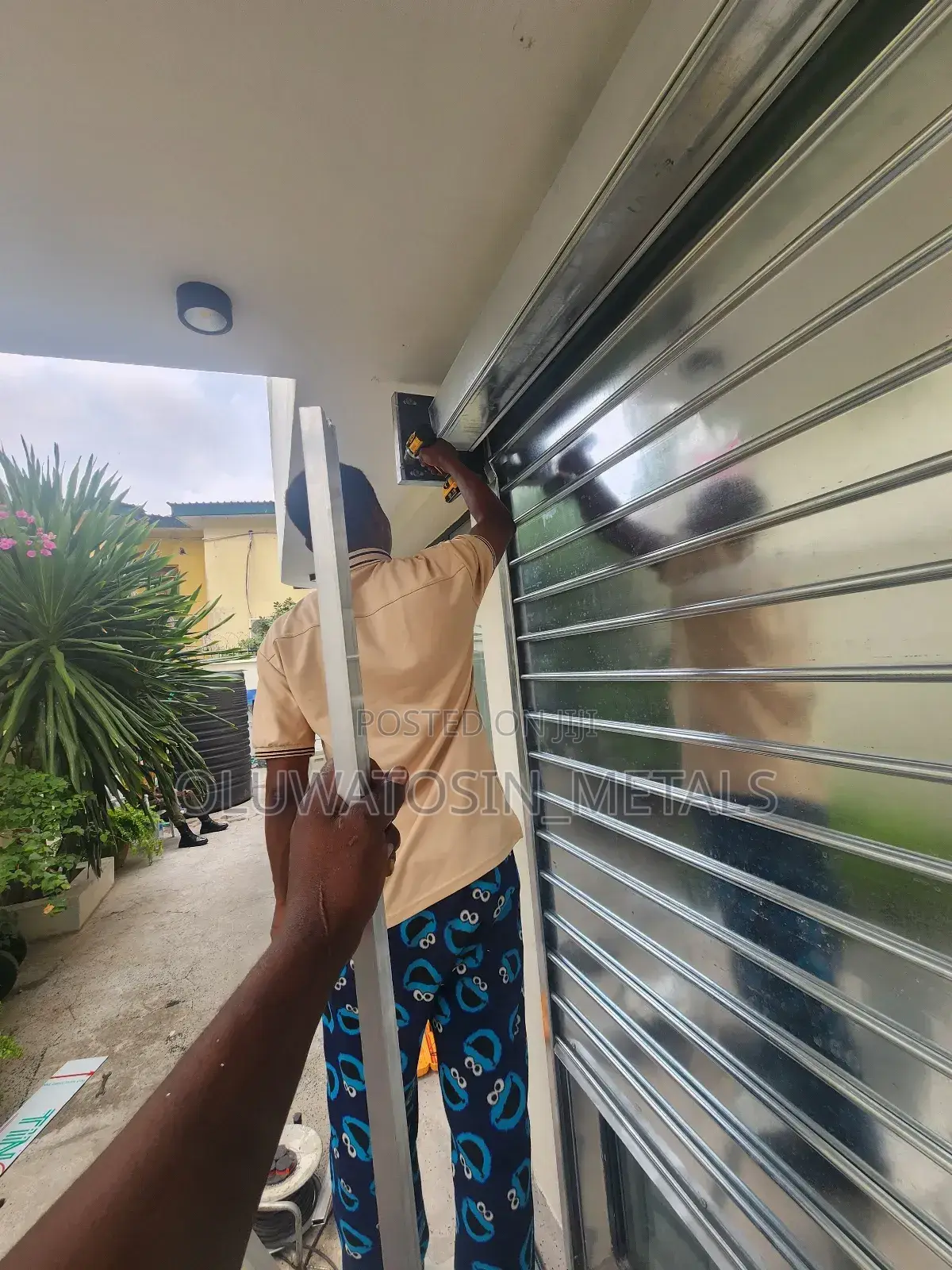 Automatic Roller Shutter Door Galvanized X