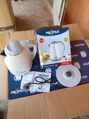 Maximus High Quality White ‘2l’ Electric Kettle (-Jv-Kt190 A)