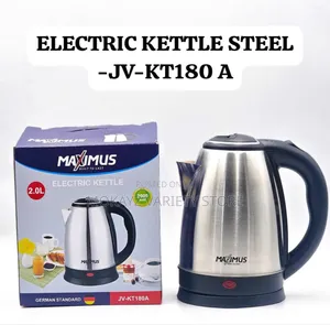 Maximus High Quality Stainless Steel ‘2l’ Electric Kettle (-Jv-Kt180 A