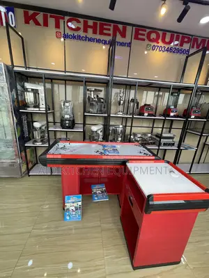 Supermarket Cashier Counter Table / Cashier Desk