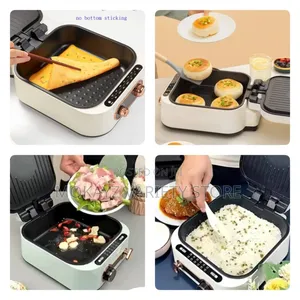 Double-sided Timed Multifunctional Electric Cooker & Baking Machine