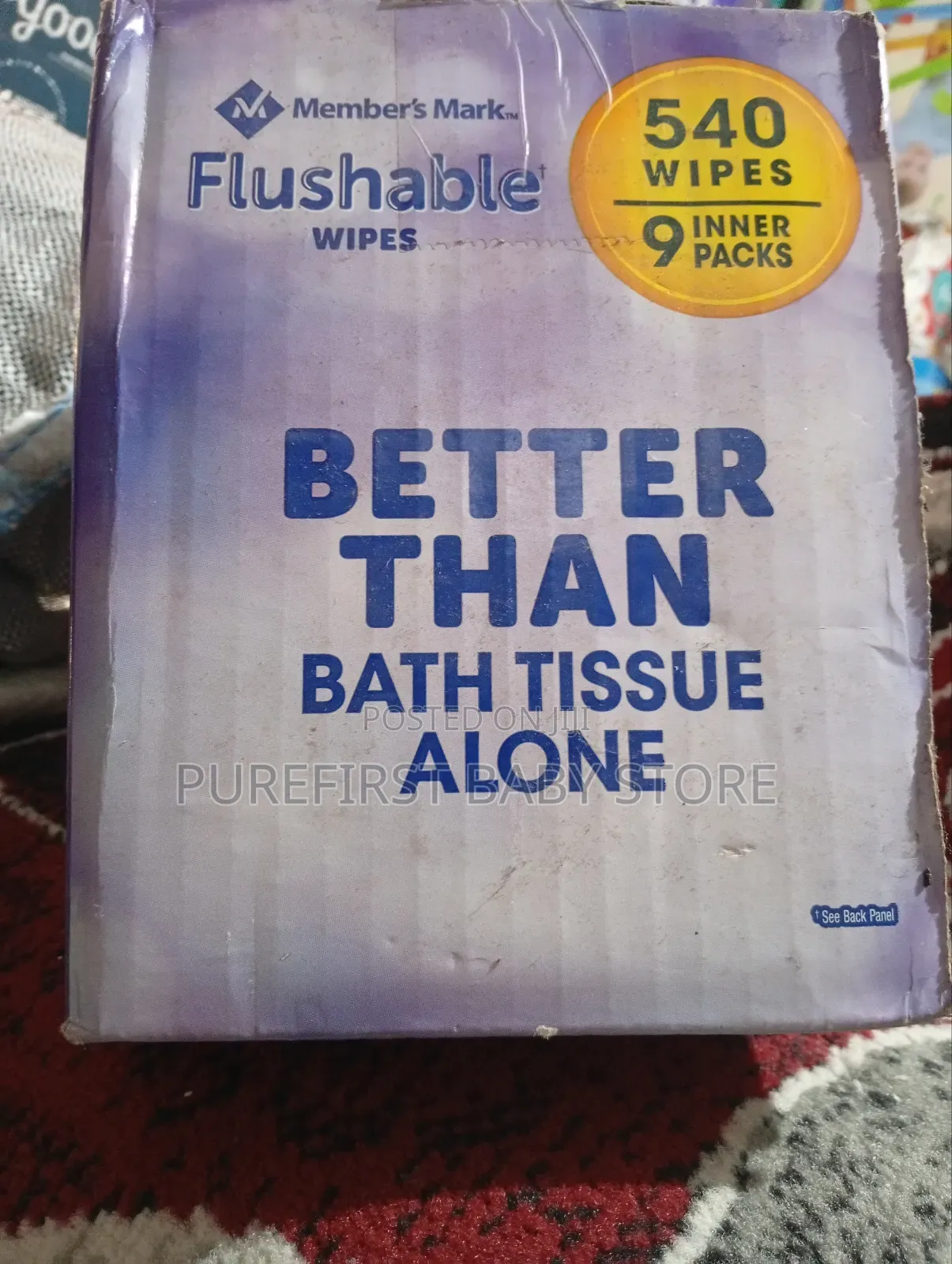 Members Mark Flushable Wipes