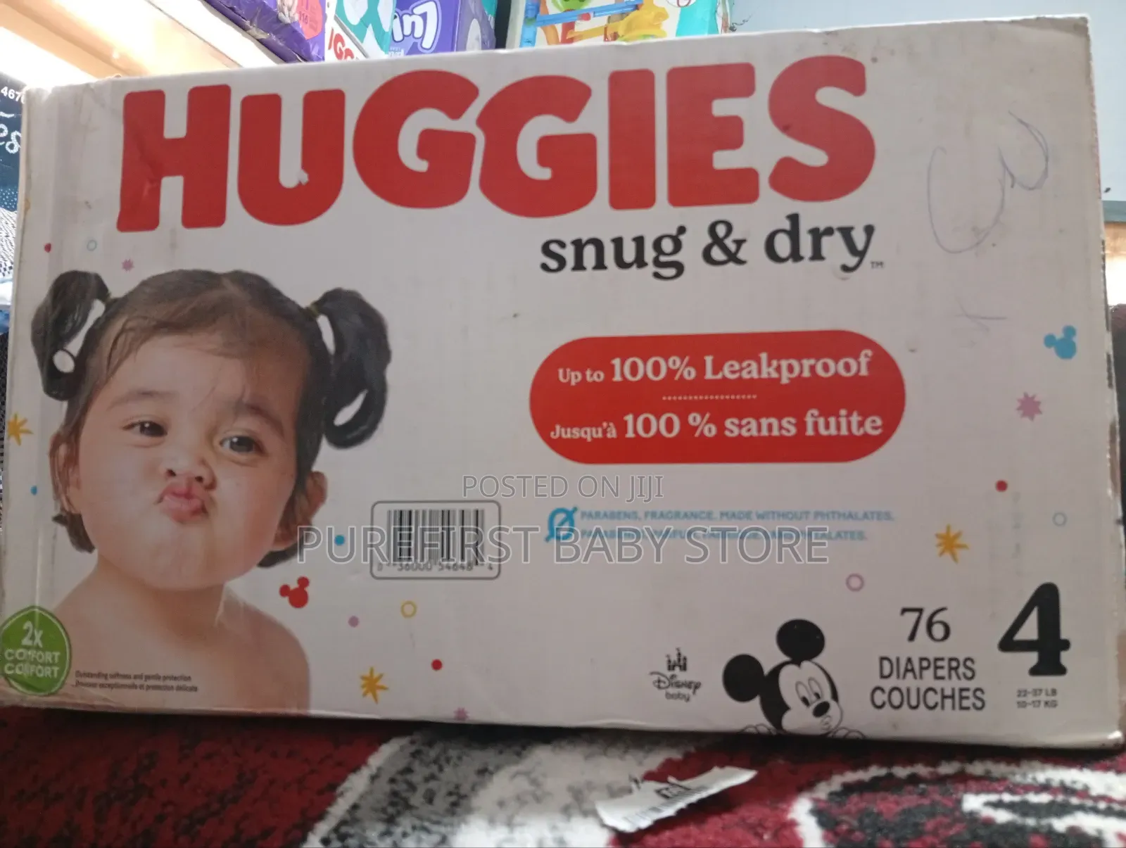 Huggies Snug and Dry Size 4