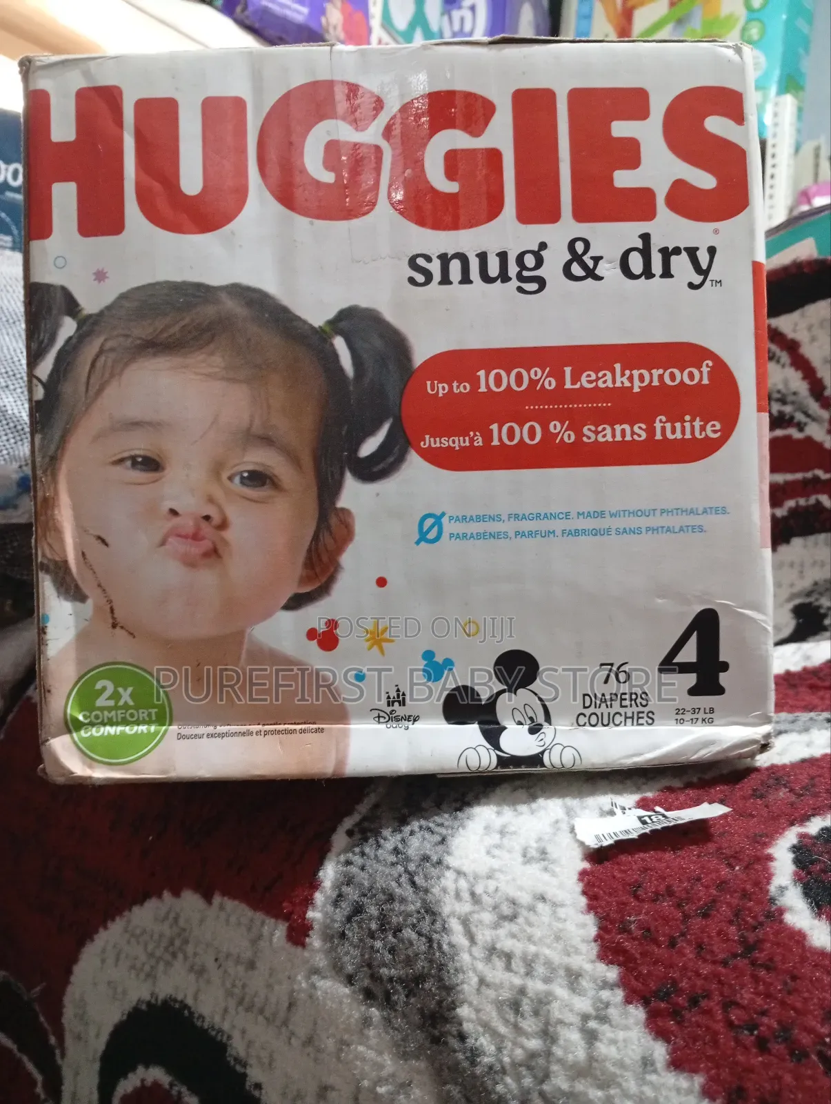 Huggies Snug and Dry Size 4