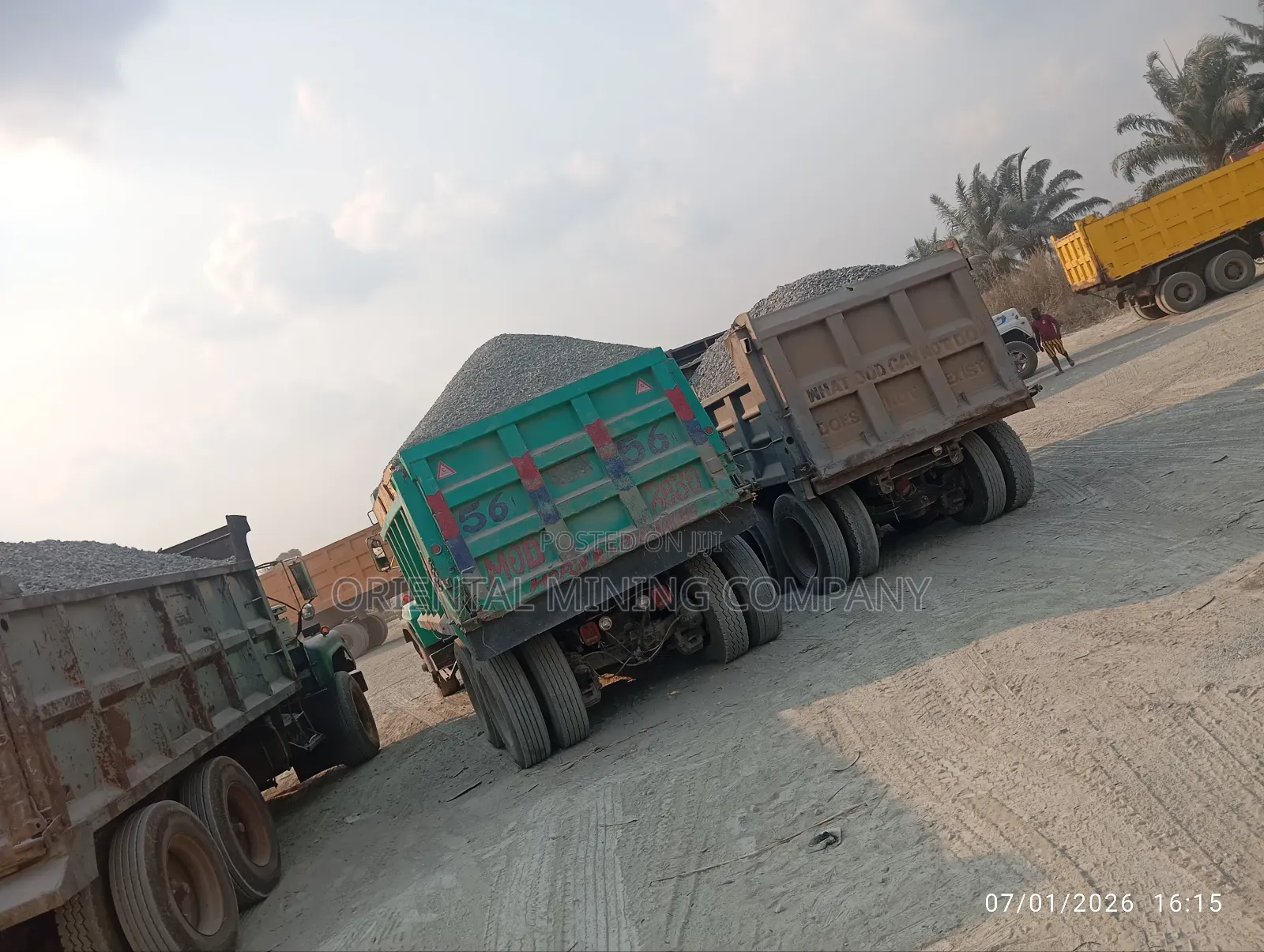 Black Chippings and Granite for Road and Site Construction