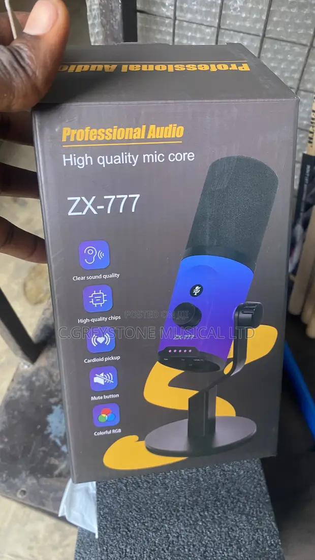 Podcast Mic Zx-777 for sale - C.Greystone Musical Ltd ▷ Price
