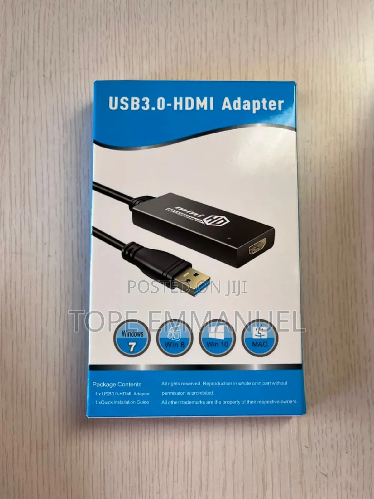 Usb 3.0 to Hdmi Adapter