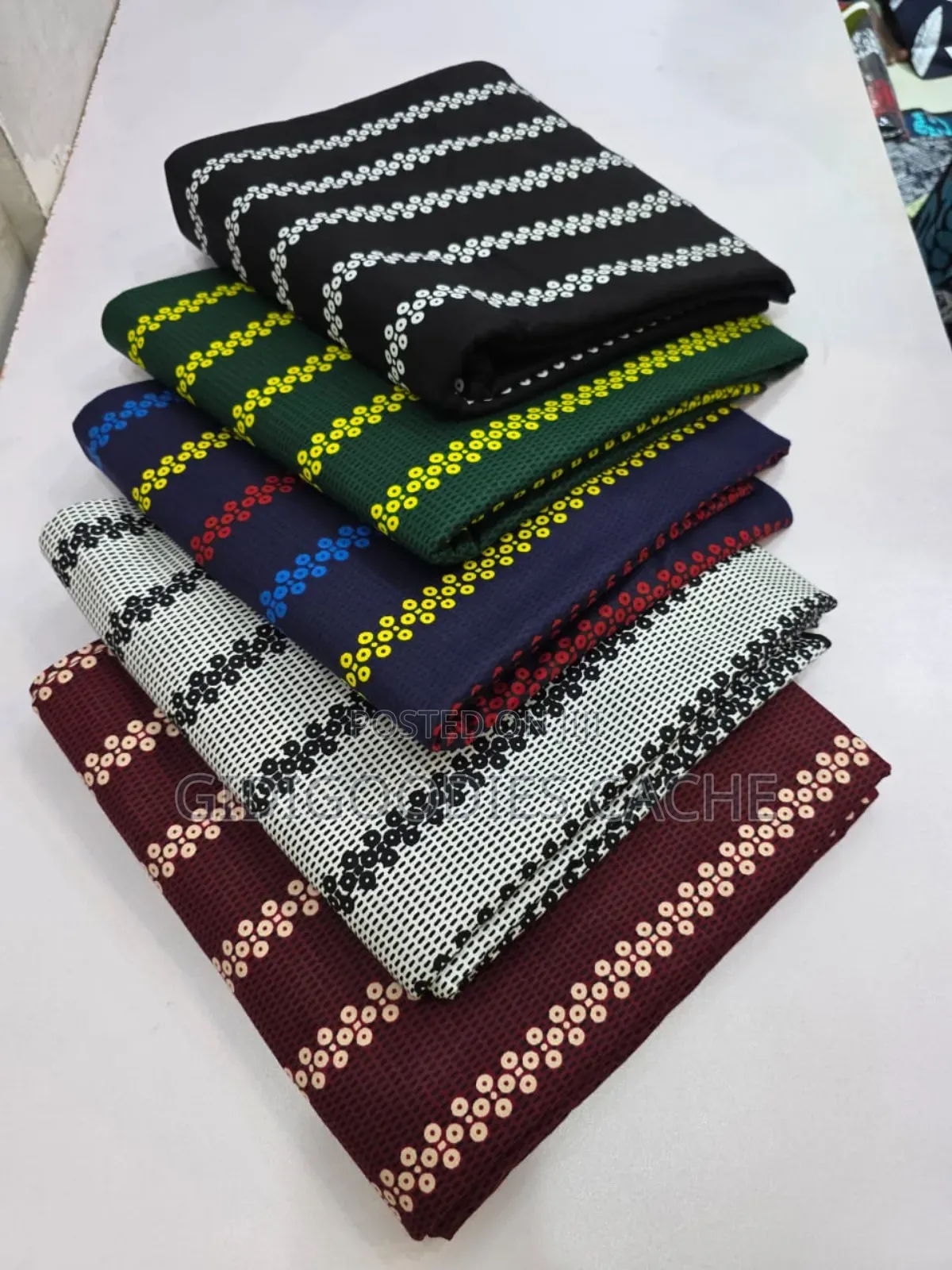 Beautifully Patterned Ankara Fabrics in Bulk