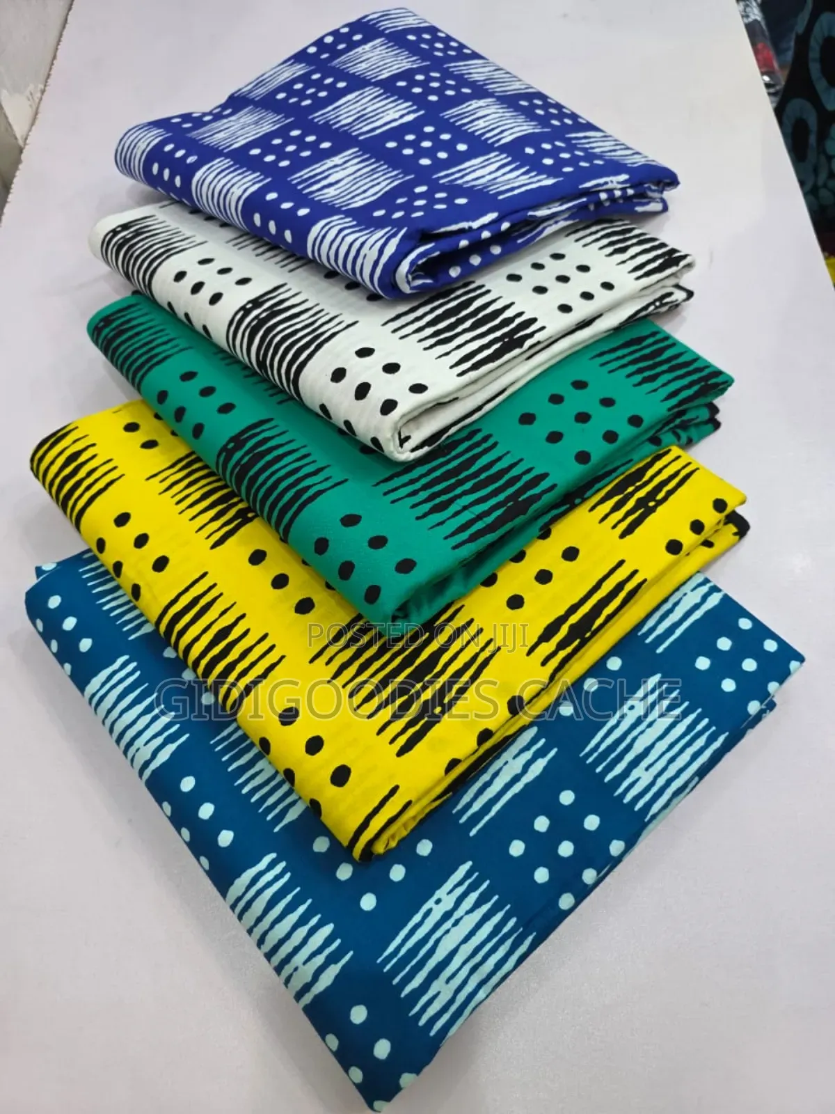 Beautifully Patterned Ankara Fabrics in Bulk