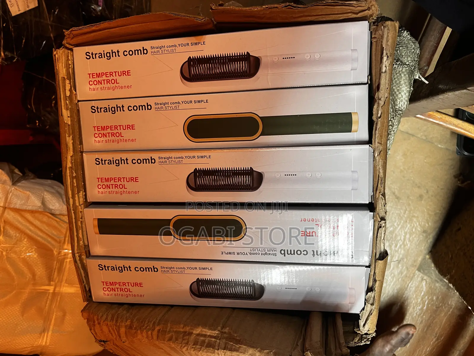Hot Straight Comb