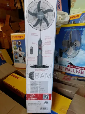 Qasa 18 Inches Rechargeable Fan 5918