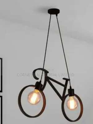 Modern Bike-style Decorative Pendant Lamp