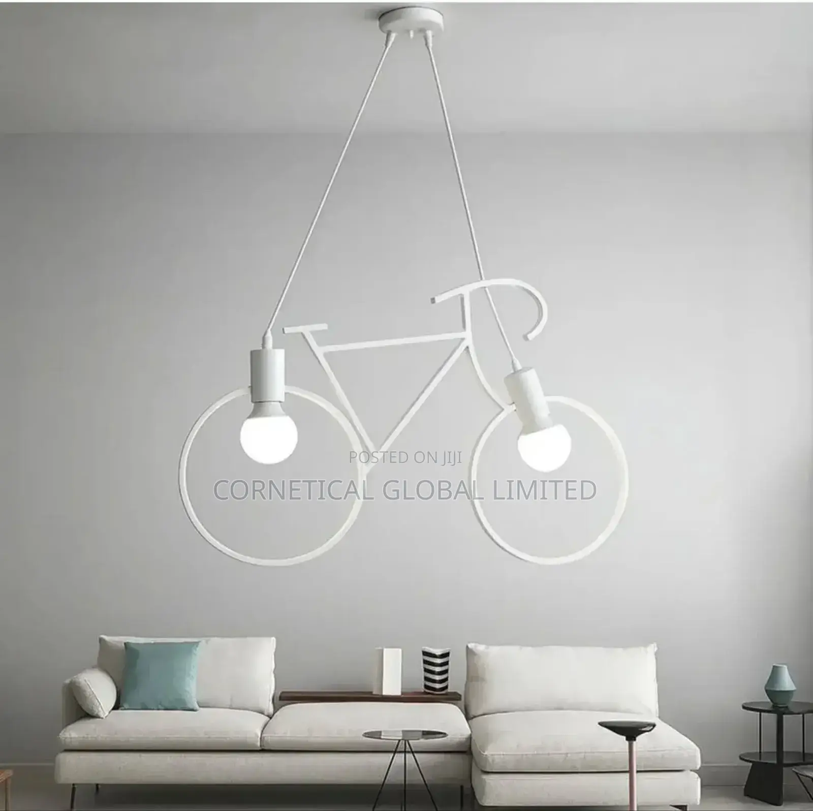 Modern Bike-style Decorative Pendant Lamp