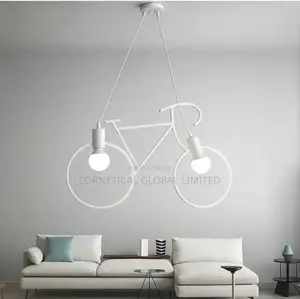 Modern Bike-style Decorative Pendant Lamp