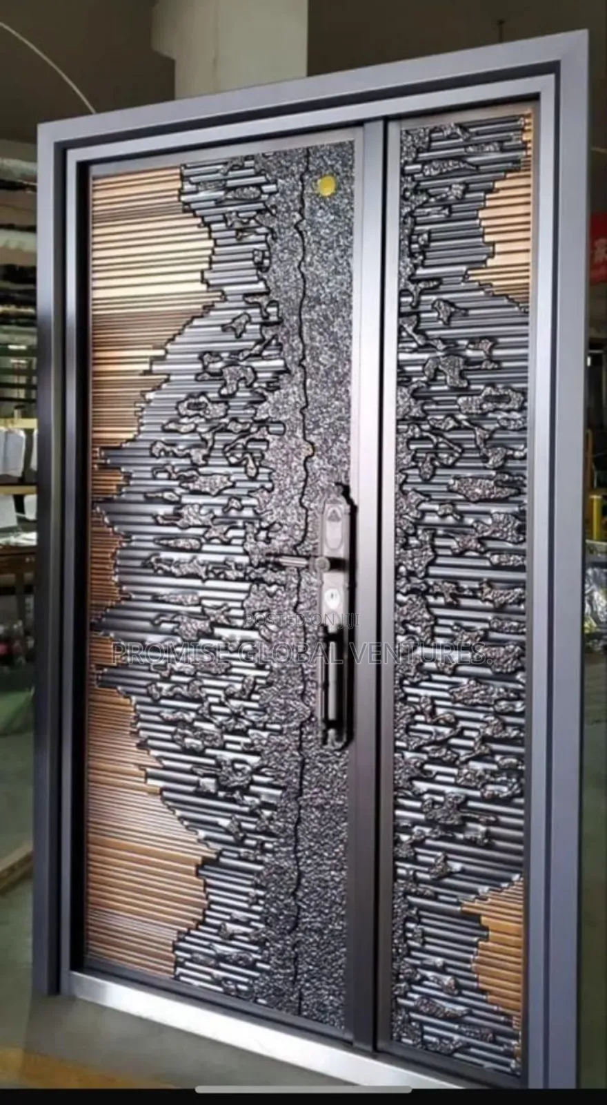 Copper Cast Door