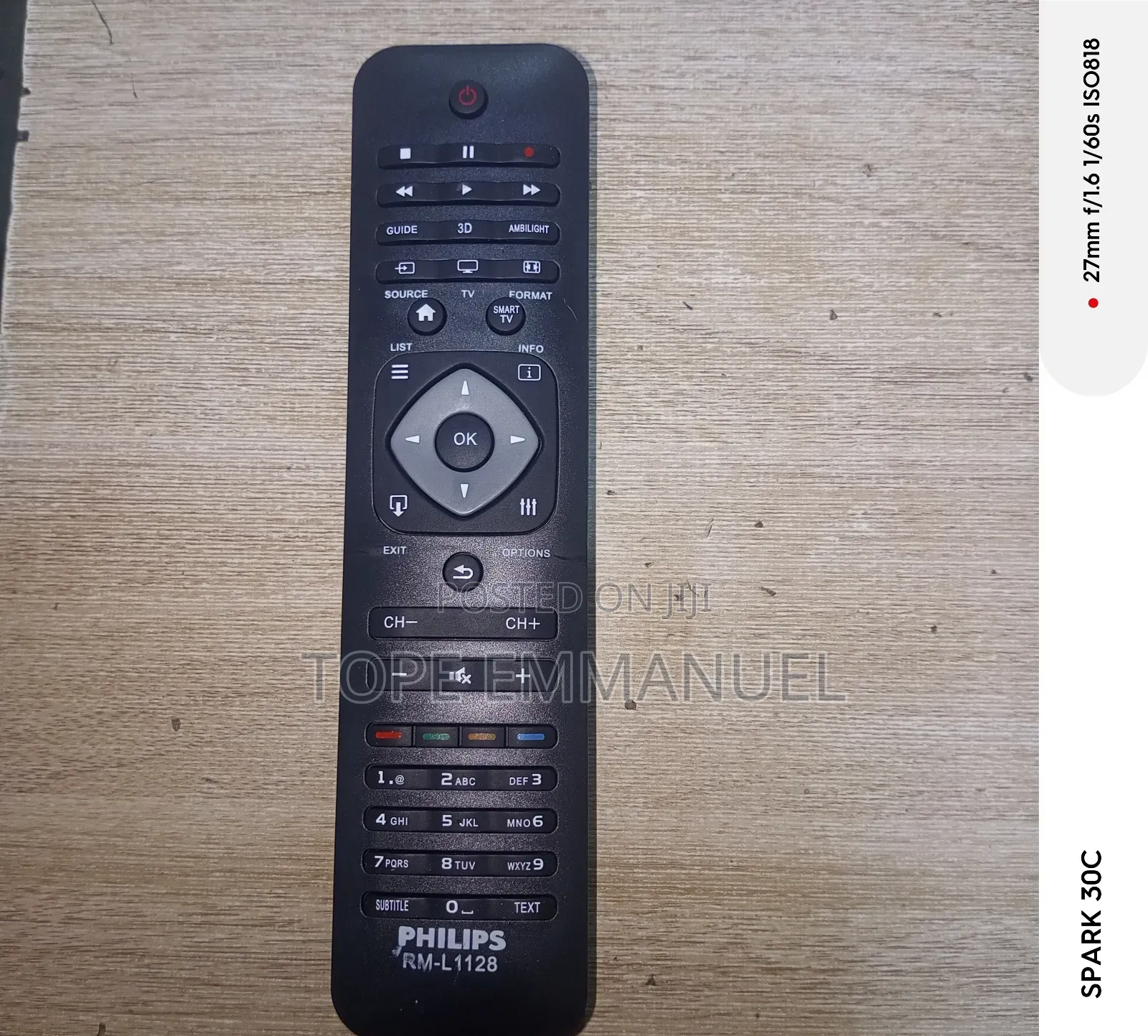 Phillip Smart Tv Remote Control