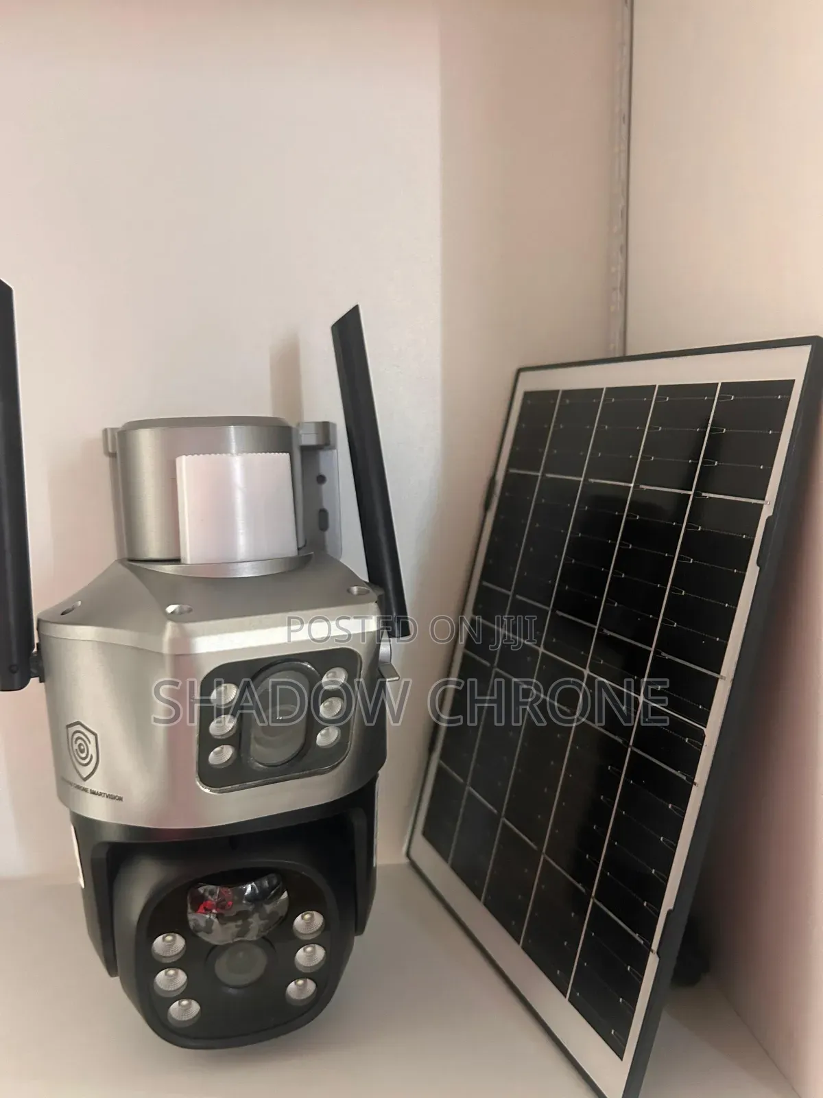 Solar Smart Camera With 2 Eyes For Full-angle Security