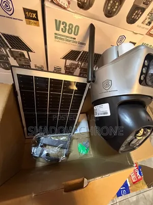 2-in-1 Solar Security Camera – Clear View From All Angles