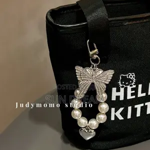 Bag Charms Beads Bag Accessories Pink Gift