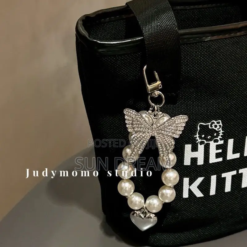 Bag Charms Beads Bag Accessories Pink Gift