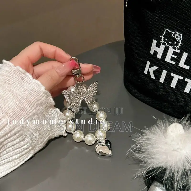 Bag Charms Beads Bag Accessories Pink Gift