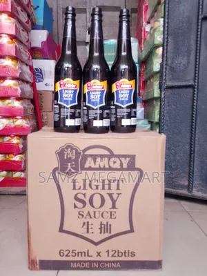 Amqy Light Soy Sauce 625ml – Smooth, Balanced Seasoning