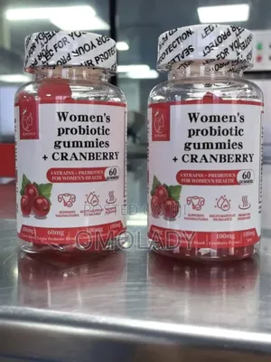 Women's Probiotic Gummies + Cranberry - 60pc