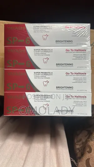 Sp-6 Brightening Wash Stain Remover Whitening Toothpaste