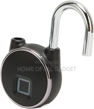 Fingerprint Padlock Usb Charging 360 Degree Recognition Smart Keyless