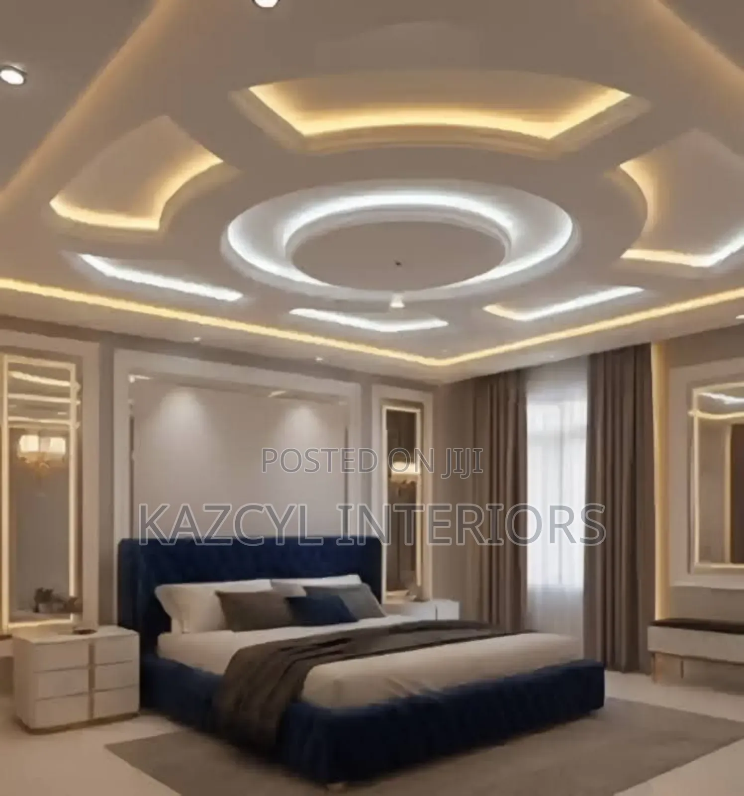 Modern Ceilings Designs And Wall Finishings