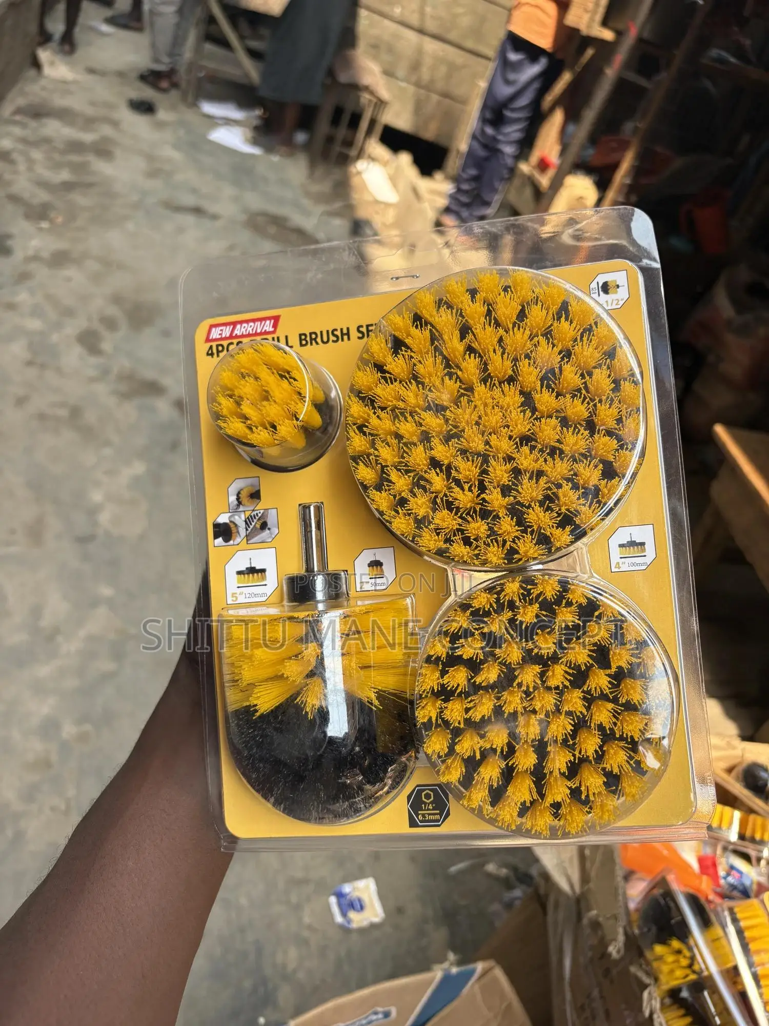 4pcs Set of Cleaning Brush