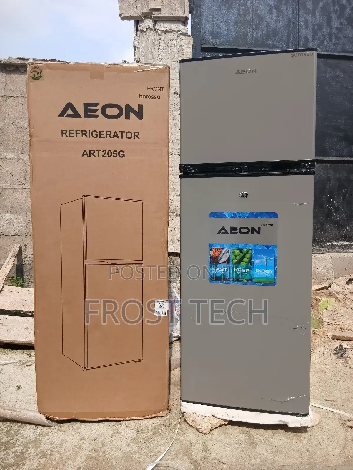 Aeon Art205g Double Door Refrigerator