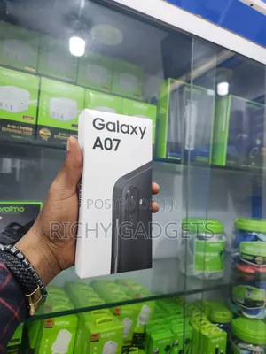 New Samsung Galaxy A07 4G 64 GB Black