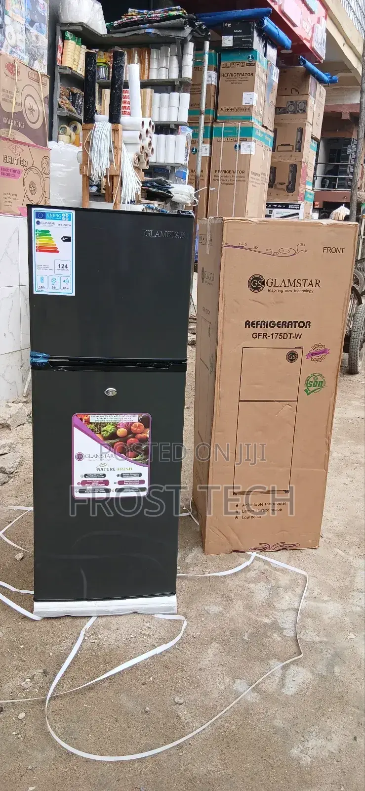 Glamstar Double Door Fridge