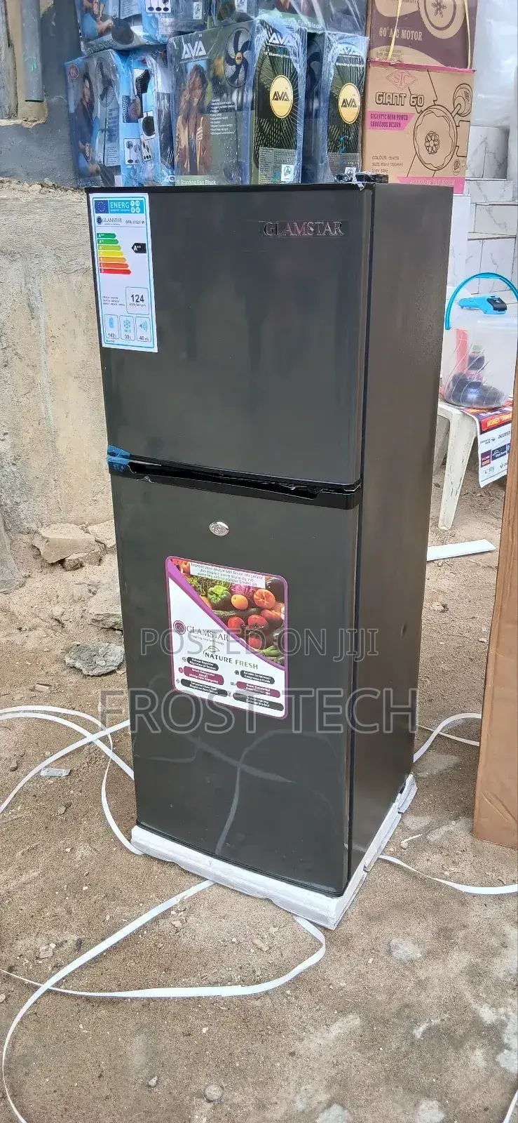 Glamstar Double Door Fridge