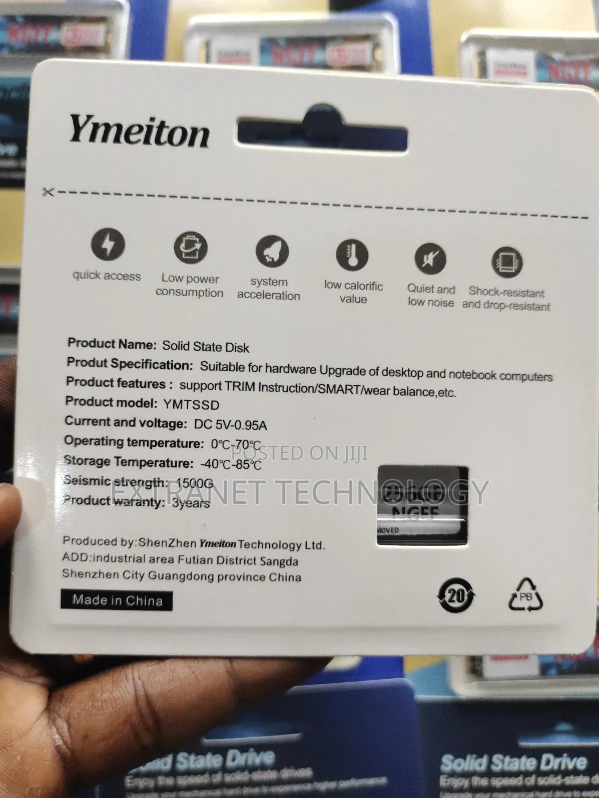 Original Ymeiton 256gb SSD