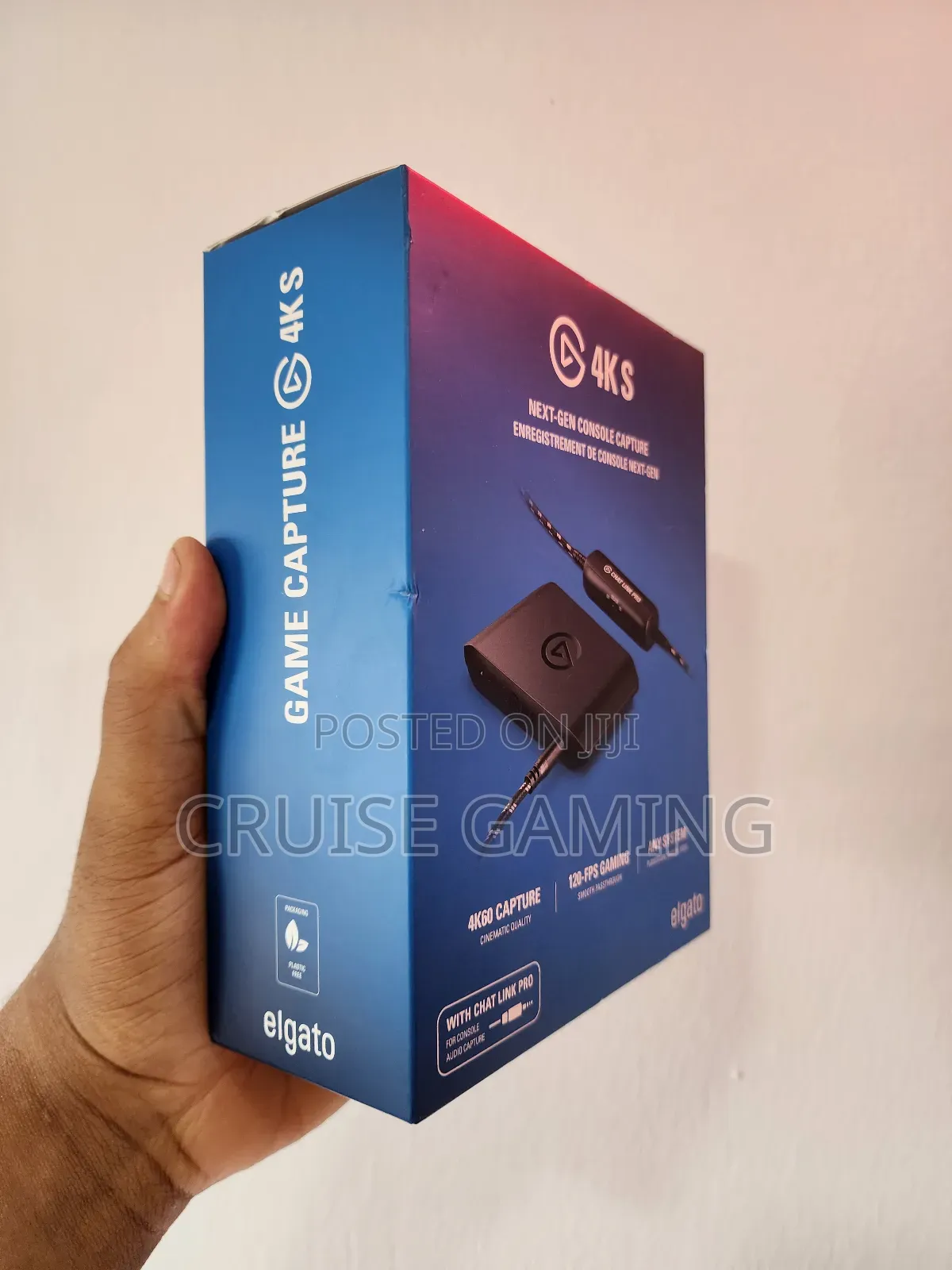 Elgato 4ks External Capture Card With Bonus Chat Link Pro (2025 Model)