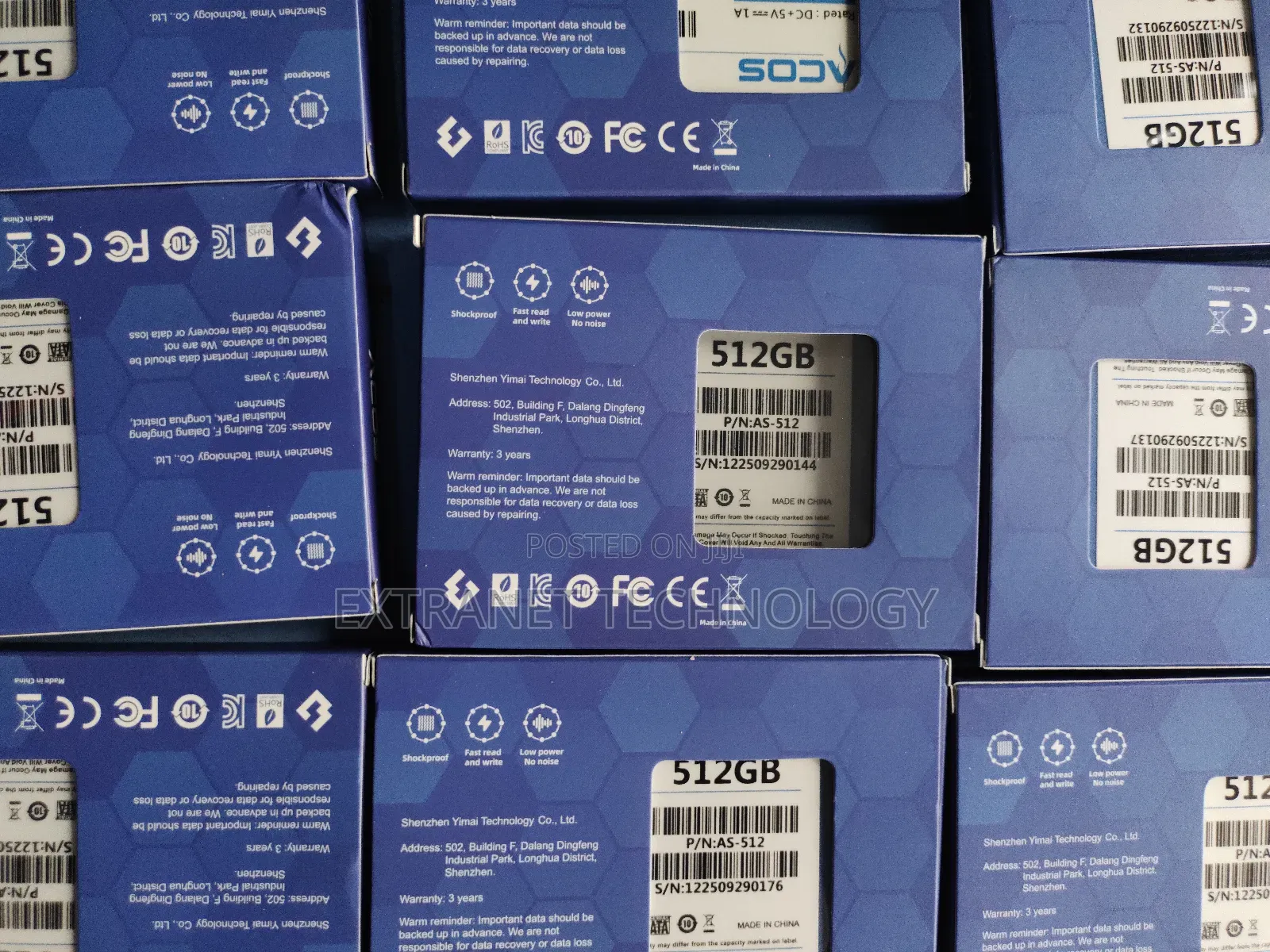 Original Acos 512gb Sata SSD Solid State Drive