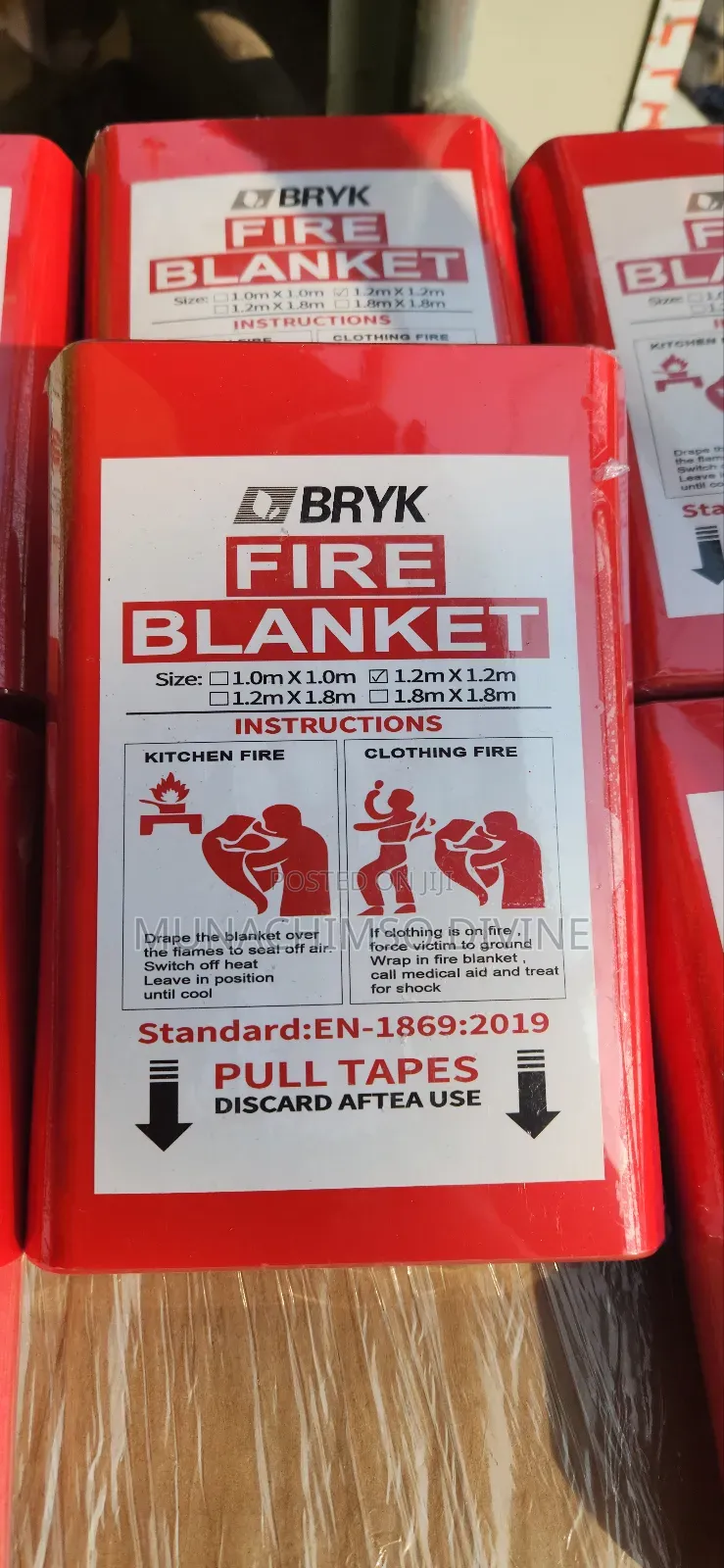 4×4 Fire Blanket