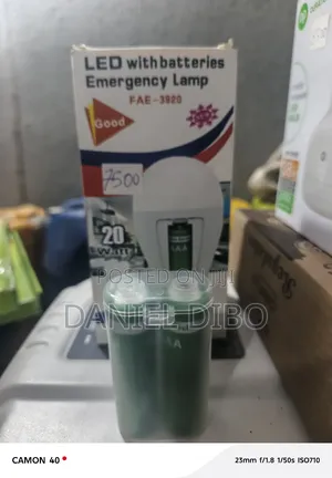 Led Emergency Lamp With Batteries