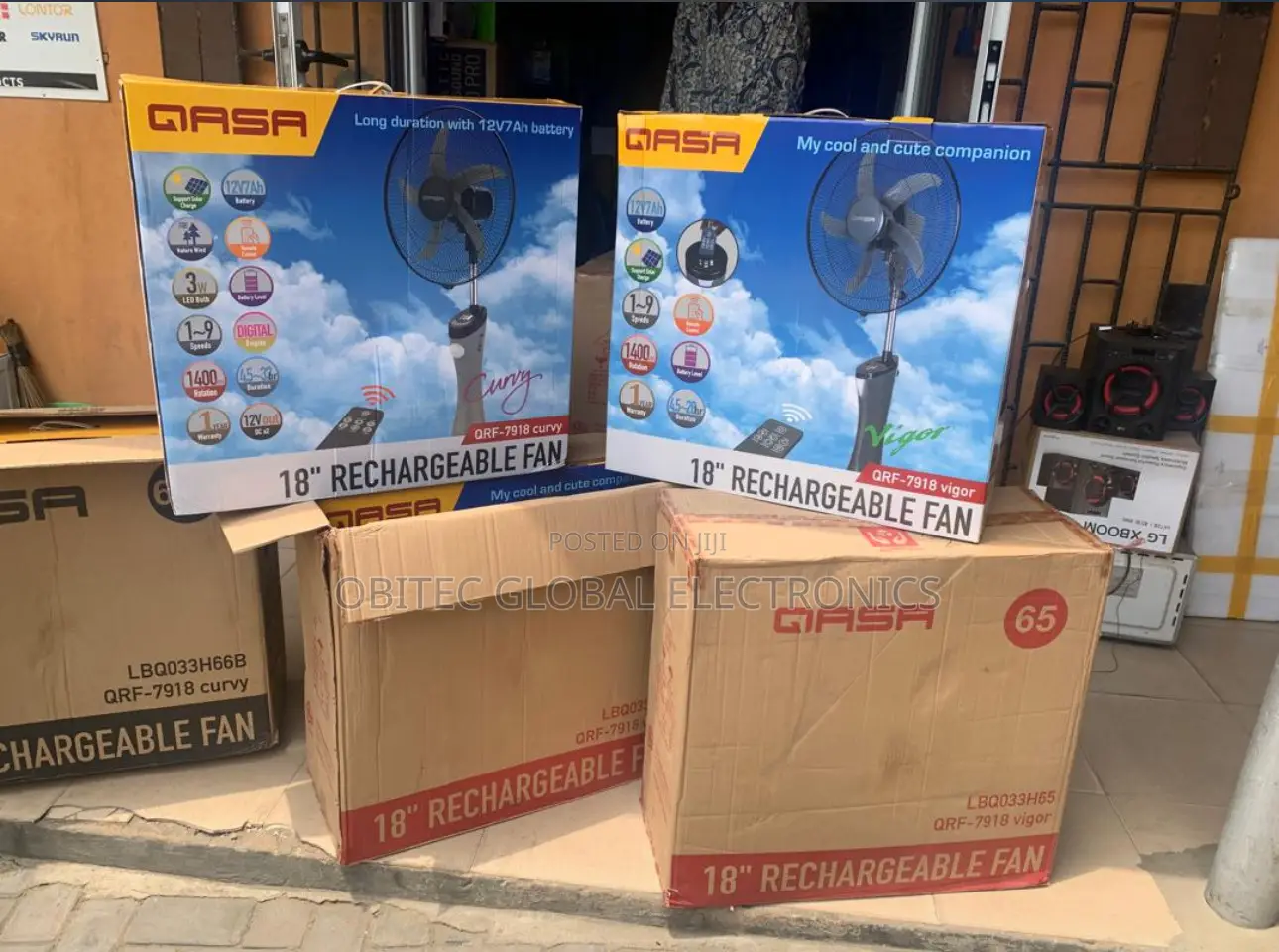 Qasa Recheable 18inches